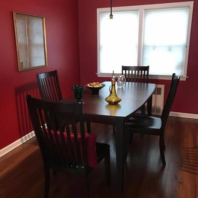 Raymour & Flanigan Dining Room With Chairs $450...Or Best Offer