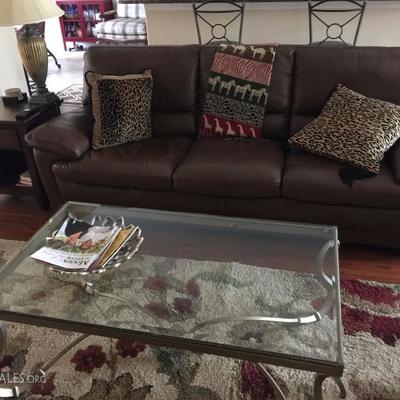 Natuzzi Leather Sofa