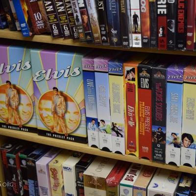 Elvis presley VHS Movie collection 