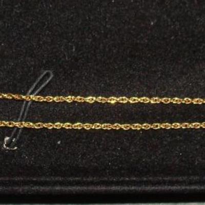14kt Gold & Diamond Necklace