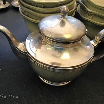 1907 Whiting Sterling Silver Tea Pot