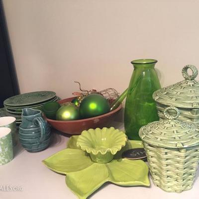 green servingware