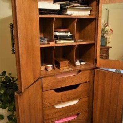 Armoire... Don't have a craft room but need a space to keep all your supplies organized