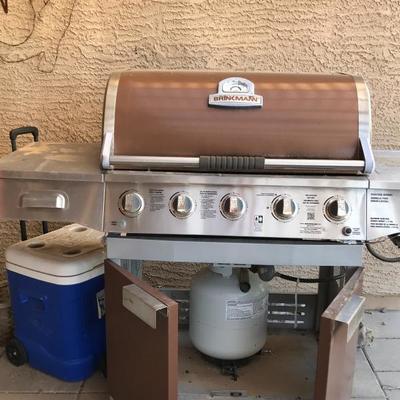 BBQ Grill and tank