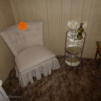 Slipper Chair Vintage $75..NOW $37.50