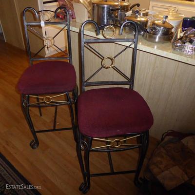 Pair barstools $50..NOW $25