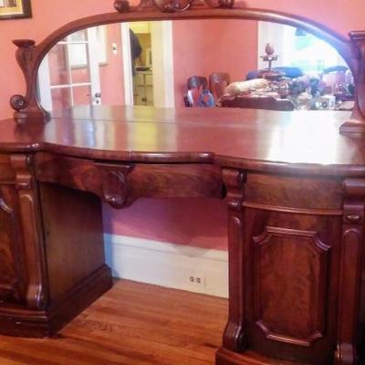 Beautiful Vintage Buffet with Mirror