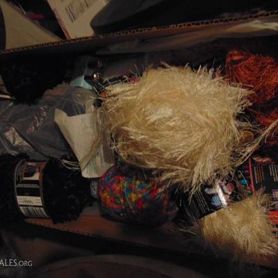 LOTS OF VARIETIES OF YARN