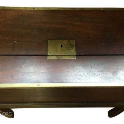 19th c. Portable Desk Writing Box