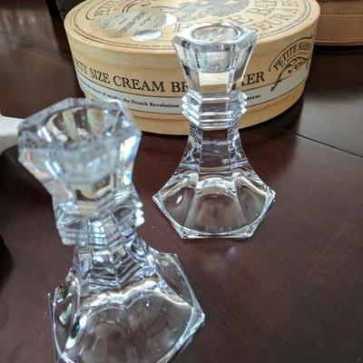 Crystal Candlesticks