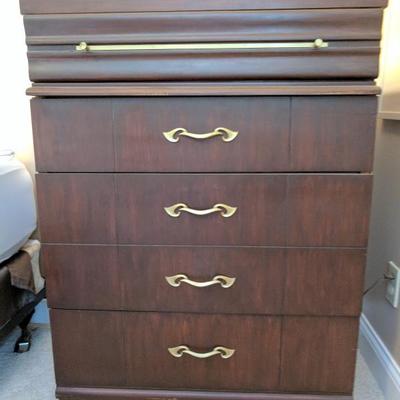 Tall Midcentury Chest of Drawers