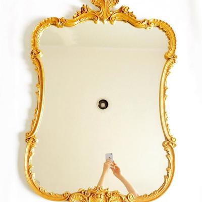 Antique Baroque Style Gilded Mirror