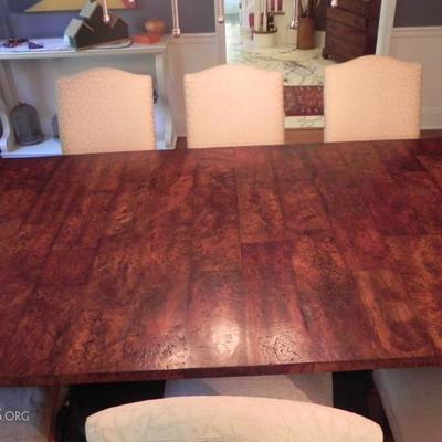 Lillian August Dining table. 96