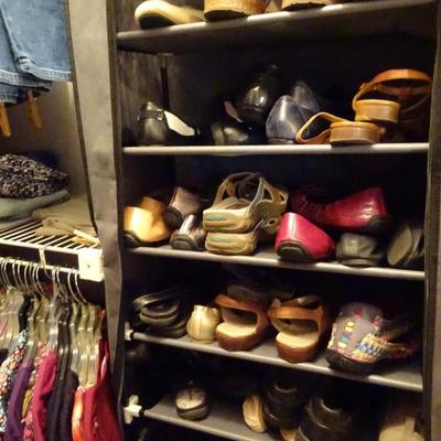 lots of shoes   Italian, Ugg, Lucchese, MeToo, and more  sizes mostly 8-9 