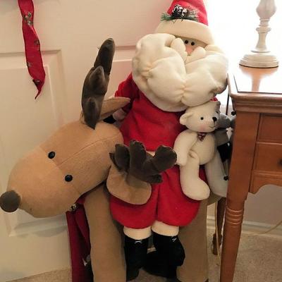 Santa on a reindeer anyone?