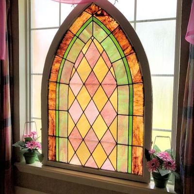 Beautiful Cathedral style stained glass 