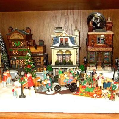 Huge Selection of Dept 56 Dickens Christmas Village Figurines in Original Boxes