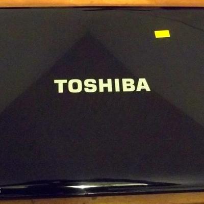 Toshiba laptop completely cleaned and ready to use.