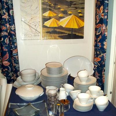Mid century Modern
Seventy-four piece Noritake Angela Dinnerware
Hard to find pieces-even replacements ltd. is out of stock!
