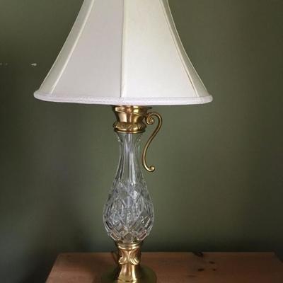 Detail Waterford Crystal Lamp