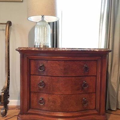 Thomasville Marble Top Commode 