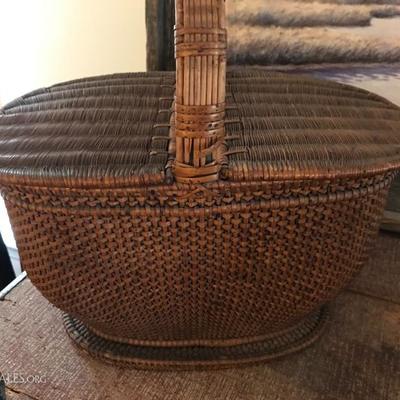 Antique Primitive Basket