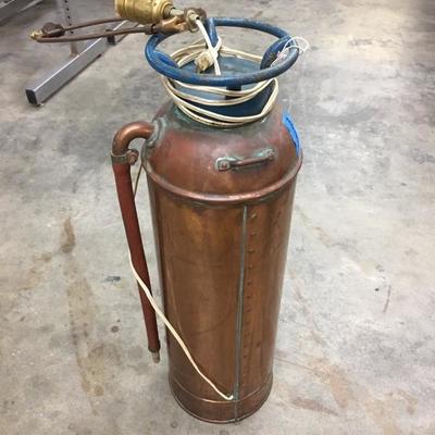 Tank as lamp