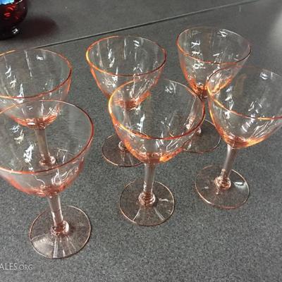 Cordial glasses