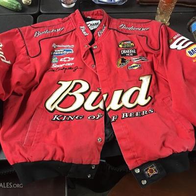 Bud racing jacket