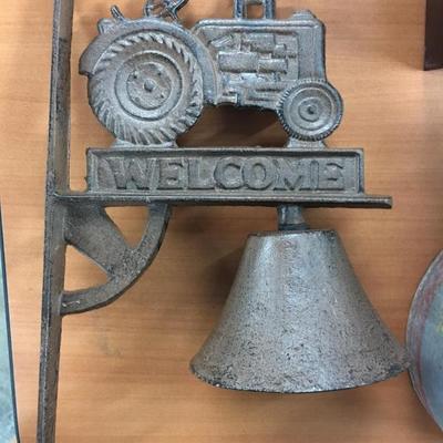Cast iron dinner bell
