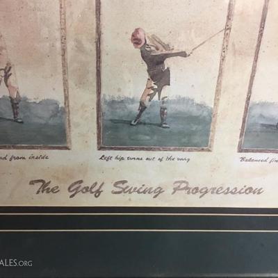 Golf artwork