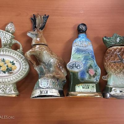 Vintage Jim Beam decanters