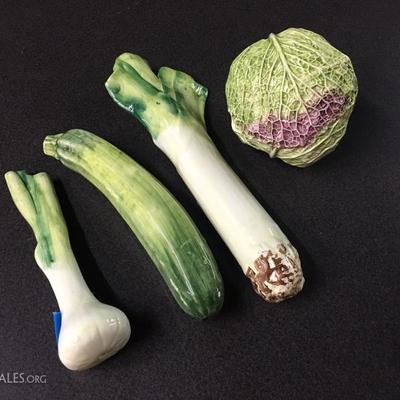 Ceramic vegetables