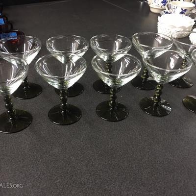 Vintage Libbey Knob Hill glasses