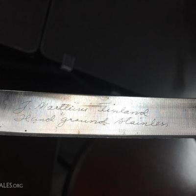 Early Marttiini filet knife