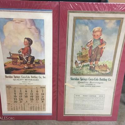 Coca-Cola calendars