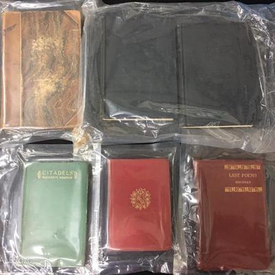 Set of 6 old books