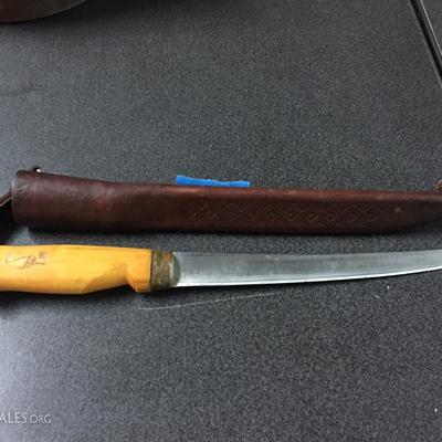 Early Marttiini filet knife