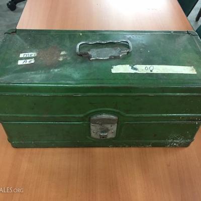 Toolbox with old tools