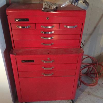 tool chest and tools