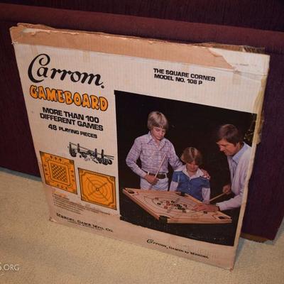 Carrom vintage game board 