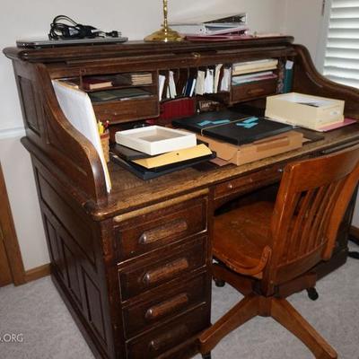 antique roll top desk 