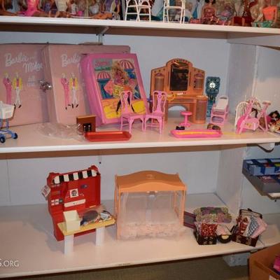 Vintage Barbies and accessories
