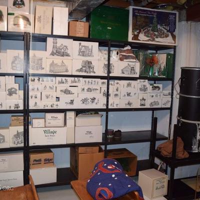 Holiday Department 56 with boxes