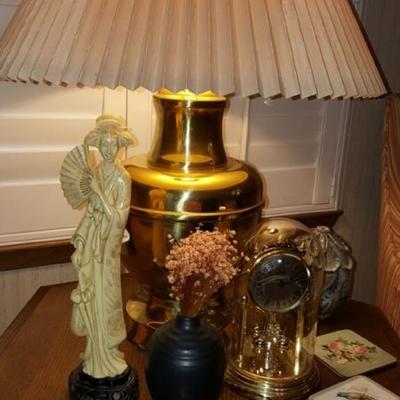 Lamp and decor 