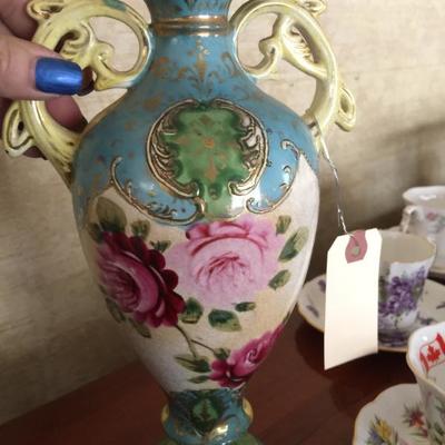 Hand painted vase ! One of my favorites 