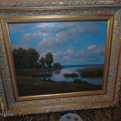 Three Oil Paintings by A Wilson