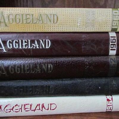 Texas A&M "Aggieland" Yearbooks (1960-1964)