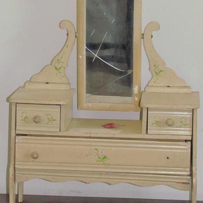 Vintage Doll Vanity Dresser
