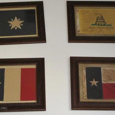 Republic of Texas Flags:  First Flag of the Republic, The Gadsden "Don't Tread on Me", The Dodson Flag. This was the first...